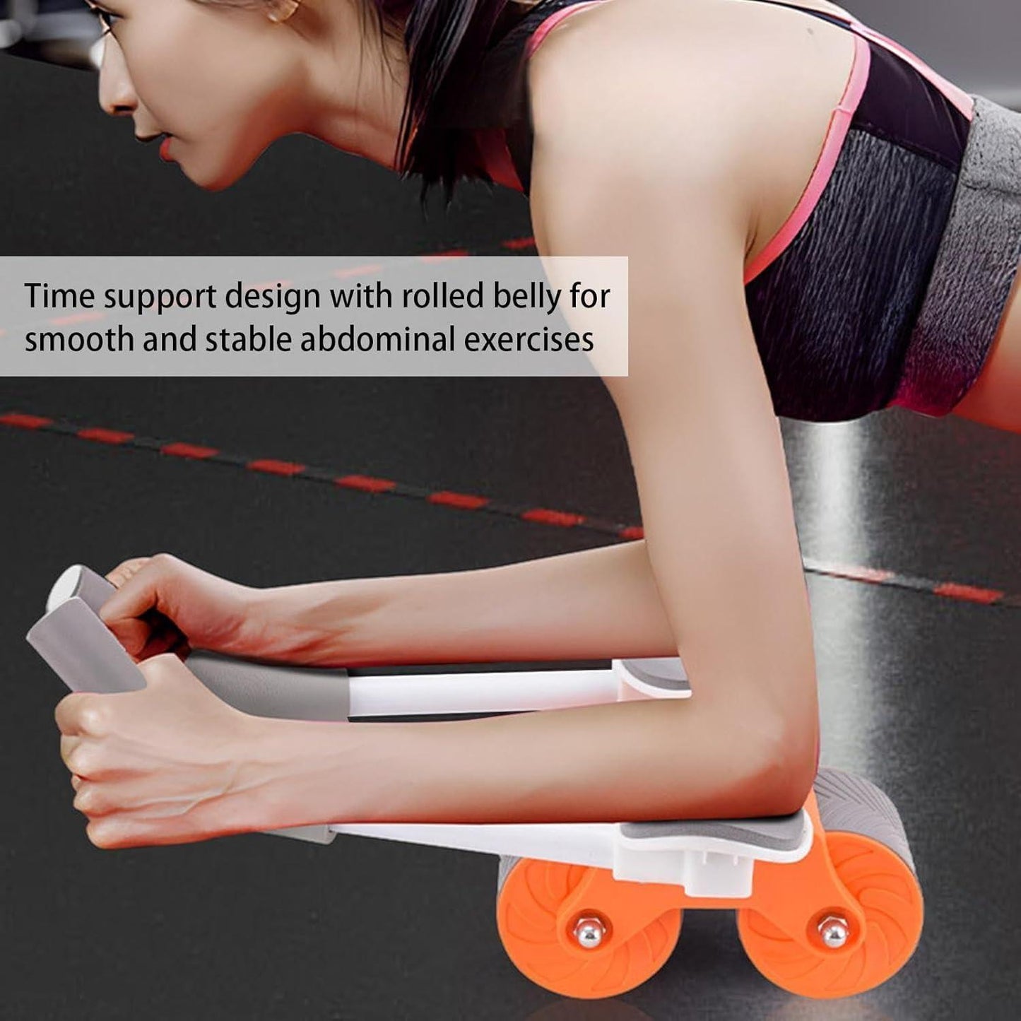 DRIPMINT Abdominal Exercise Roller assorted color