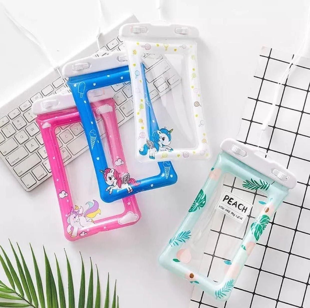 DRIPMINT Universal Cartoon Waterproof Mobile Cover